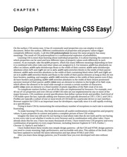 Pro HTML5 and CSS3 Design Patterns (Expert's Voice in Web Development)
