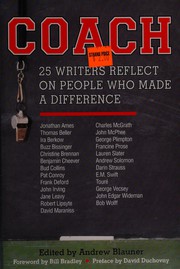 Coach: 25 writers reflect on people who made a difference