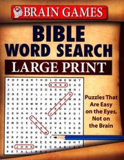 Brain Games - Bible Word Search (Large Print)