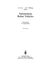 Autonomous Robot Vehicles
