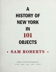 A History of New York in 101 Objects