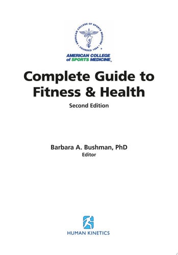 ACSM's Complete Guide to Fitness & Health