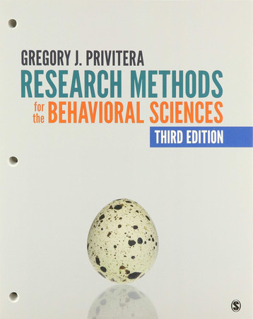 Research Methods for the Behavioral Sciences