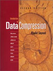 Introduction to Data Compression, Second Edition (The Morgan Kaufmann Series in Multimedia Information and Systems)