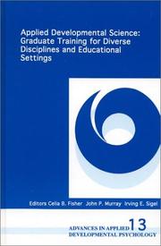 Applied developmental science:: graduate training for diverse disciplines and educational settings