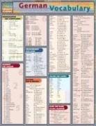 German Vocabulary (Quickstudy Reference Guides - Academic)