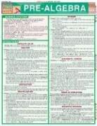 Pre-Algebra (Quickstudy Reference Guides - Academic)