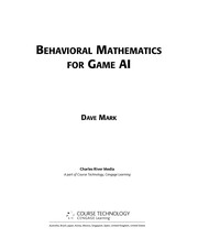 Behavioral Mathematics for Game AI (Applied Mathematics)