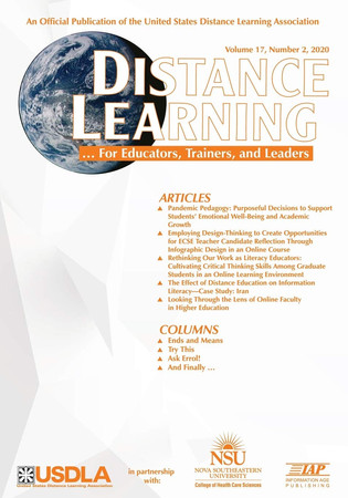 Distance Learning Vol 17 Issue 2