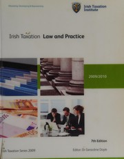Irish Taxation Law and Practice