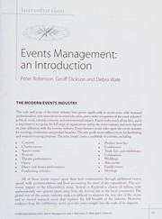 Events management