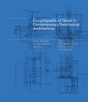 Encyclopedia Of Detail In Contemporary Residential Architecture