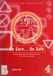 Be Sure Be Safe Personal and Social Educat