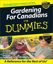 Gardening For Canadians For Dummies