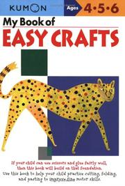 My Book of Easy Crafts: Ages 4-5-6