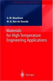 Materials for High Temperature Engineering Applications (Engineering Materials)