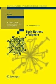 Basic Notions of Algebra (Encyclopaedia of Mathematical Sciences (11))