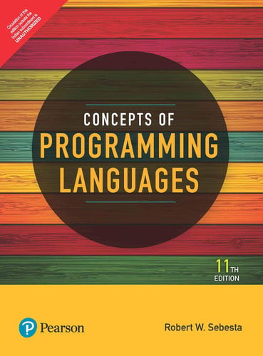 Concepts of Programming Languages, 11th edition