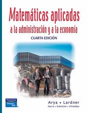 Matemáticas aplicadas a la administración y a la economía