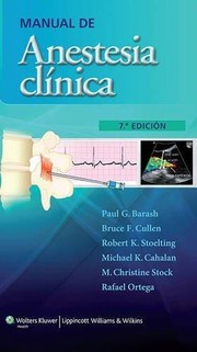 Manual de anestesia clínica