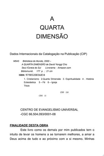 A Quarta Dimensão